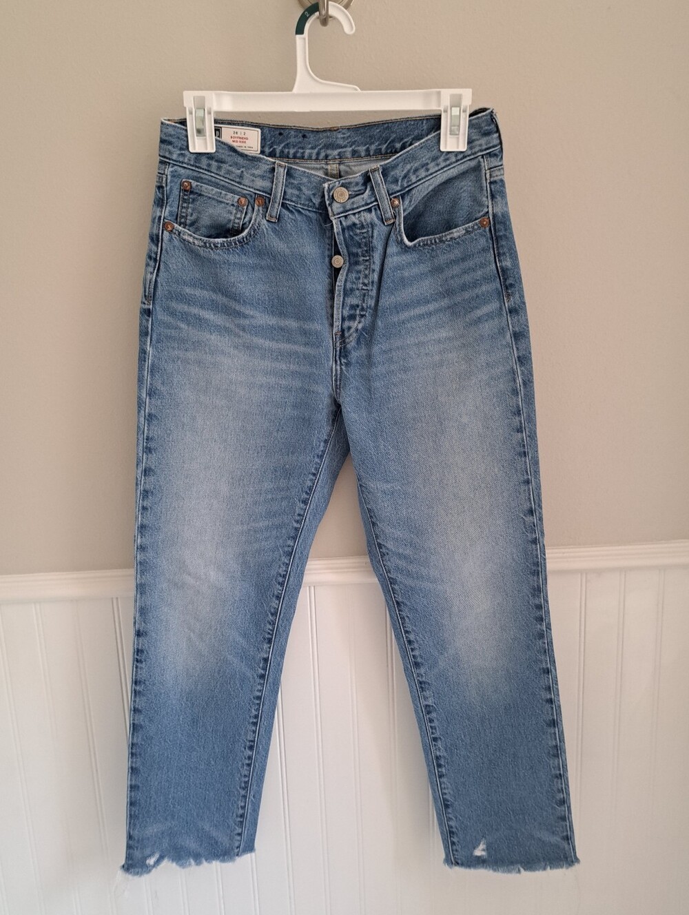 Gap Boyfriend Mid Rise Jeans